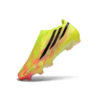 Chuteira Campo Adidas F50 Hyperfast LL FG Verde, Rosa e Preto - Too Light - imagem 5