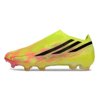 Chuteira Campo Adidas F50 Hyperfast LL FG Verde, Rosa e Preto - Too Light - imagem 1