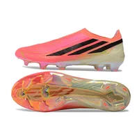 Chuteira Campo Adidas F50 Hyperfast FG LL Rosa e Preto - Road to Glory Pack - imagem 2