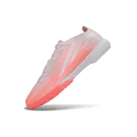 Chuteira Society Adidas F50 Hyperfast TF Rosa e Branco - imagem 5