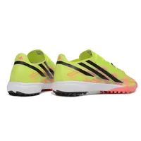 Chuteira Society Adidas F50 Hyperfast TF Verde, Rosa e Preto - imagem 3