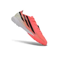Chuteira Society Adidas F50 Hyperfast TF Rosa e Preto - Road to Glory Pack - imagem 6
