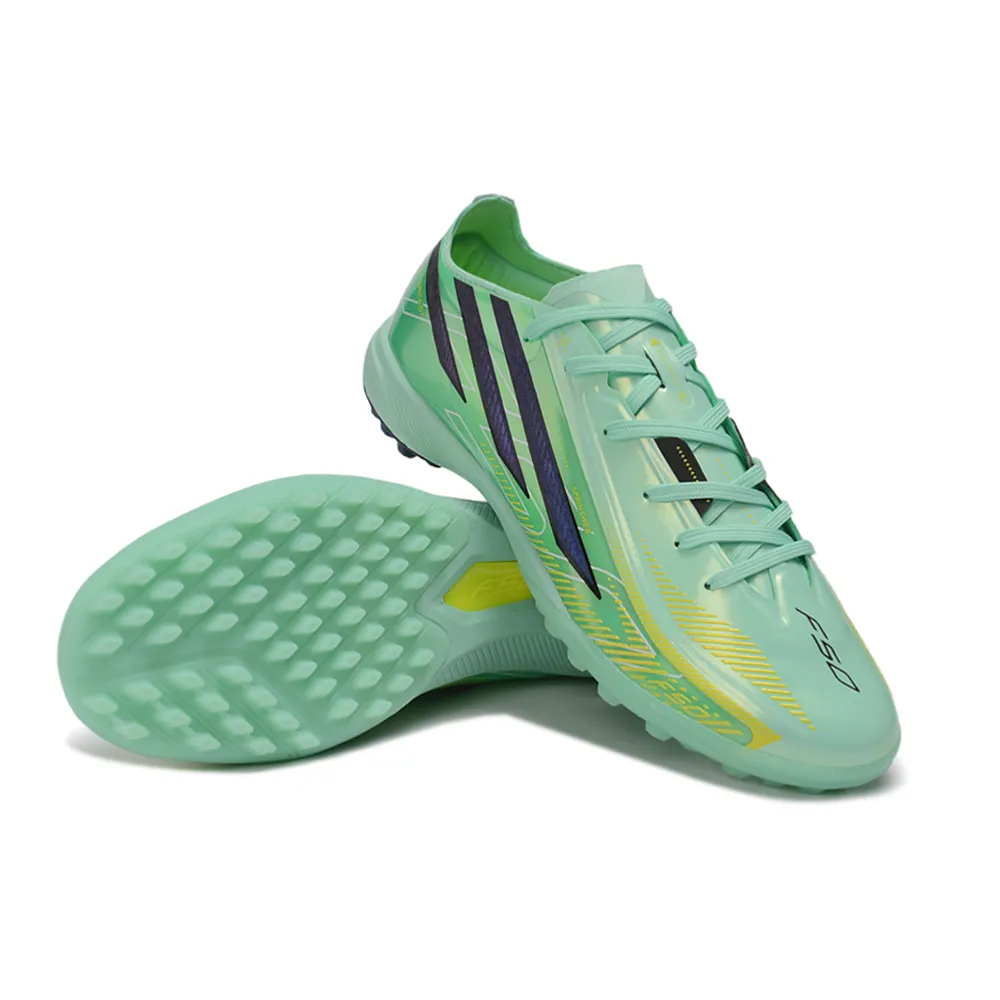 Chuteira Society Adidas F50 Hyperfast TF Verde
