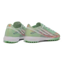 Chuteira Society Adidas F50 Hyperfast TF Verde e Branco - imagem 3