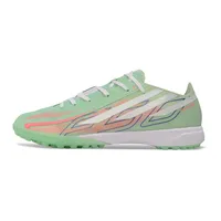 Chuteira Society Adidas F50 Hyperfast TF Verde e Branco - imagem 1