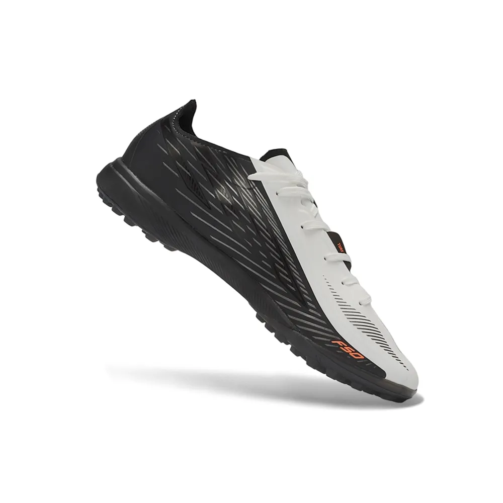 Chuteira Society Adidas F50 Hyperfast TF Preto e Branco