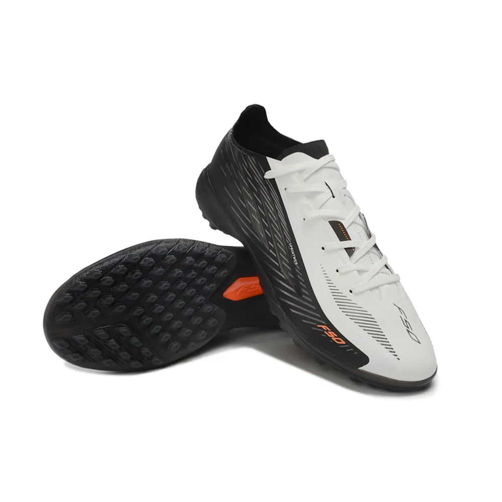Chuteira Society Adidas F50 Hyperfast TF Preto e Branco