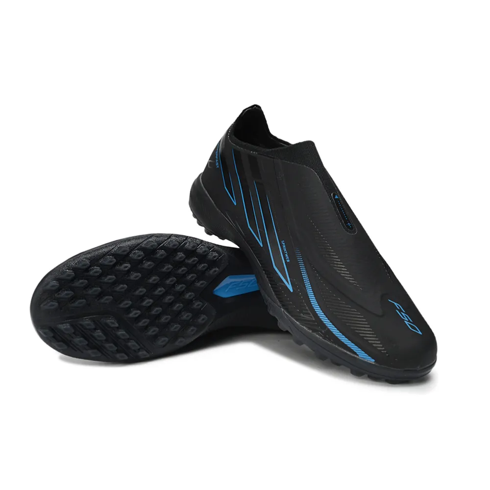 Chuteira Society Adidas F50 LL Hyperfast TF Preto e Azul
