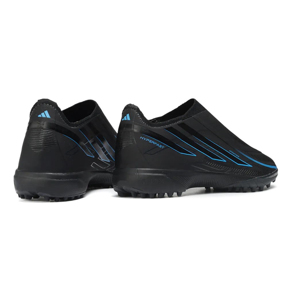Chuteira Society Adidas F50 LL Hyperfast TF Preto e Azul