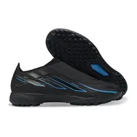 Chuteira Society Adidas F50 LL Hyperfast TF Preto e Azul - imagem 2