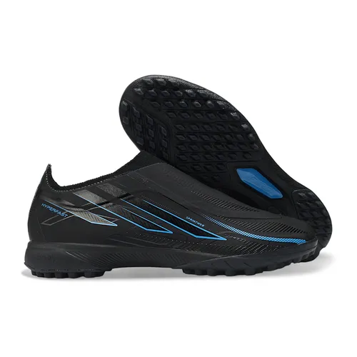 Chuteira Society Adidas F50 LL Hyperfast TF Preto e Azul