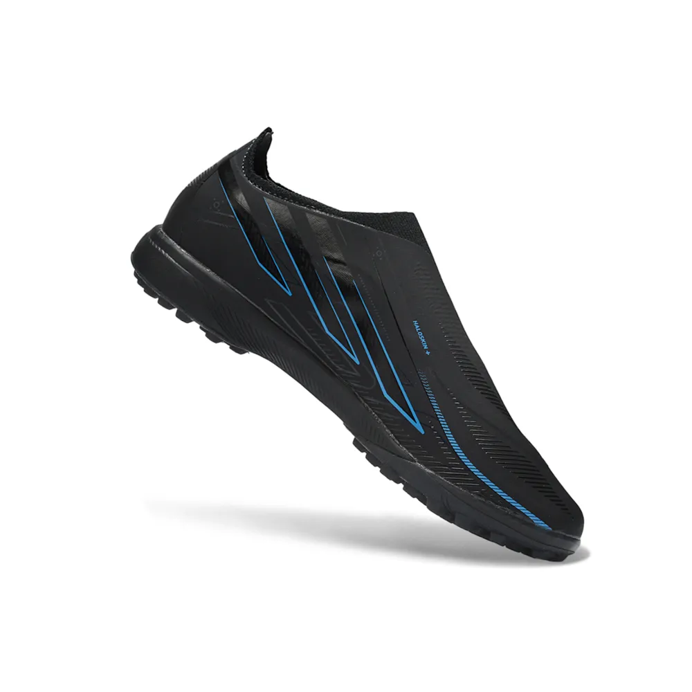 Chuteira Society Adidas F50 LL Hyperfast TF Preto e Azul