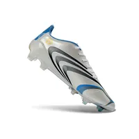Chuteira Campo Adidas F50 Spider FG Branco, Azul e Preto - Messi - imagem 6