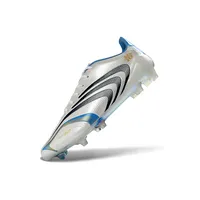 Chuteira Campo Adidas F50 Spider FG Branco, Azul e Preto - Messi - imagem 5