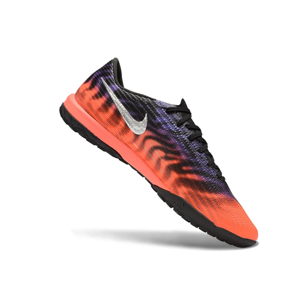 Chuteira Society Nike Air Zoom Mercurial Superfly 11 Elite TF Vermelho, Preto e Prata