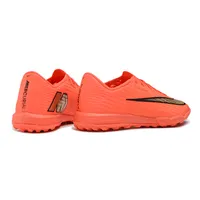 Chuteira Society Nike Air Zoom Mercurial Superfly 11 Elite TF Laranja e Dourado - imagem 5