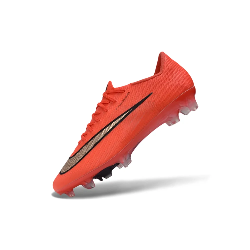 Chuteira Campo Nike Air Zoom Mercurial Superfly 11 Elite FG Laranja e Dourado