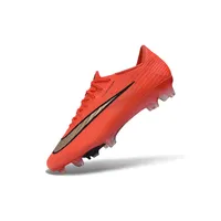 Chuteira Campo Nike Air Zoom Mercurial Superfly 11 Elite FG Laranja e Dourado - imagem 5