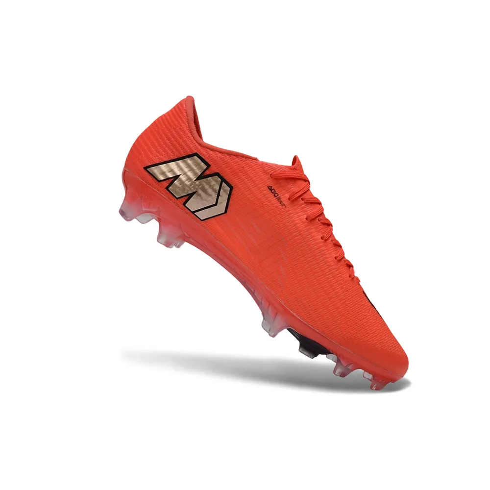 Chuteira Campo Nike Air Zoom Mercurial Superfly 11 Elite FG Laranja e Dourado