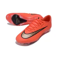 Chuteira Campo Nike Air Zoom Mercurial Superfly 11 Elite FG Laranja e Dourado - imagem 4