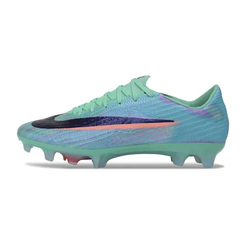 Chuteira Campo Nike Air Zoom Mercurial Superfly 11 Elite FG Verde e Azul