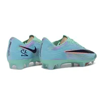 Chuteira Campo Nike Air Zoom Mercurial Superfly 11 Elite FG Verde e Azul - imagem 3