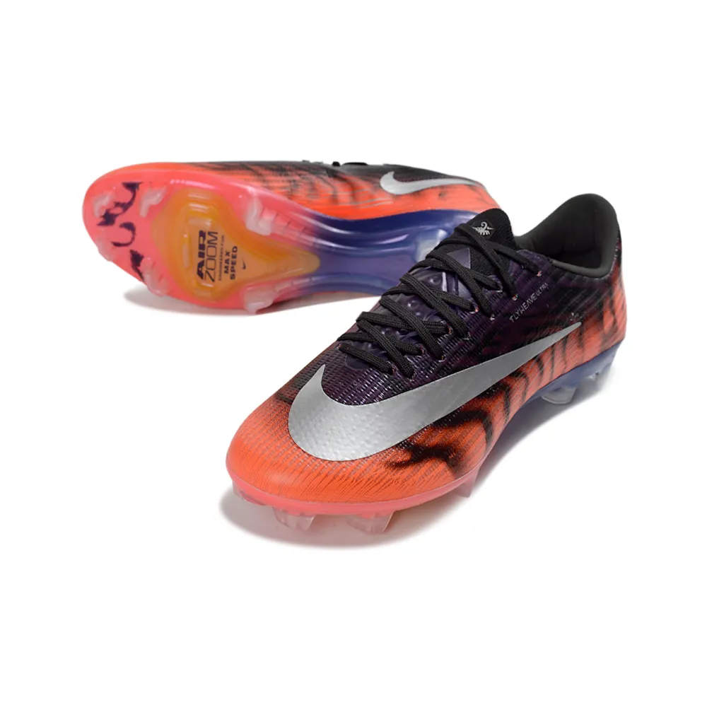 Chuteira Campo Nike Air Zoom Mercurial Superfly 11 Elite FG Vermelho, Preto e Prata