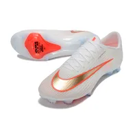 Chuteira Campo Nike Air Zoom Mercurial Superfly 11 Elite FG Branco, Laranja e Dourado - imagem 4