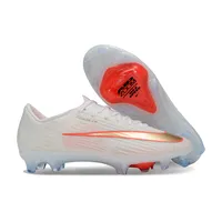 Chuteira Campo Nike Air Zoom Mercurial Superfly 11 Elite FG Branco, Laranja e Dourado - imagem 2