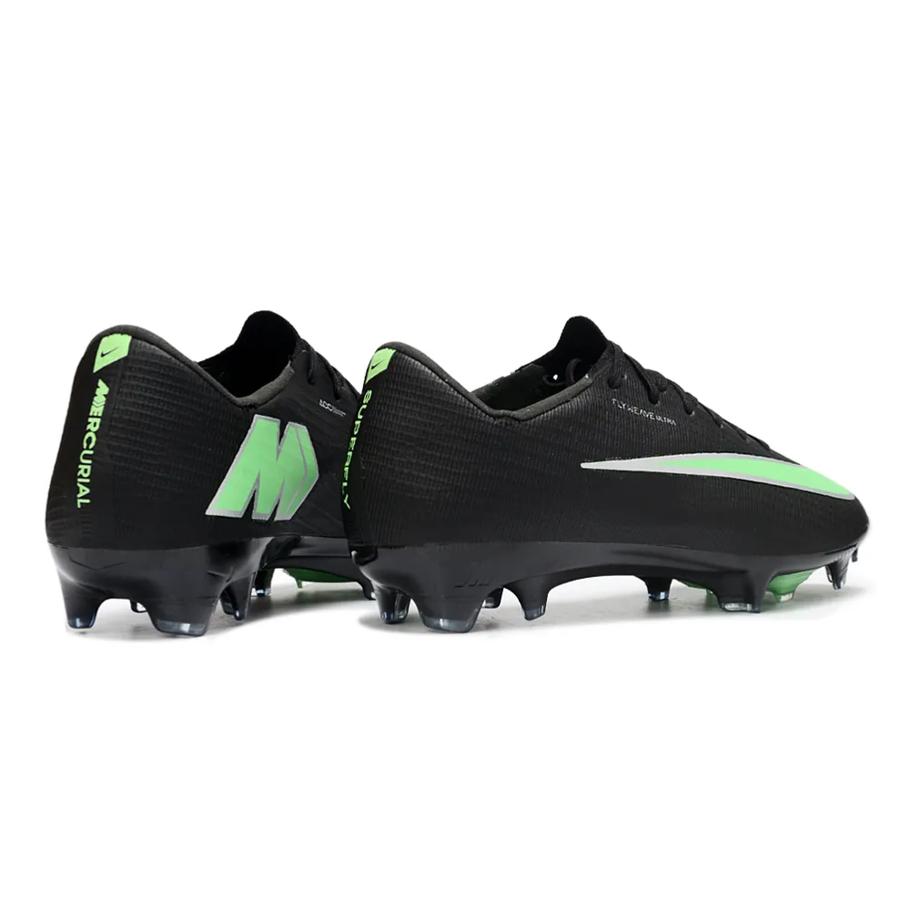Chuteira Campo Nike Air Zoom Mercurial Superfly 11 Elite FG Preto e Verde