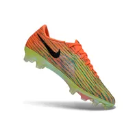 Chuteira Campo Nike Air Zoom Mercurial Superfly 11 Elite FG Laranja e Verde - imagem 6