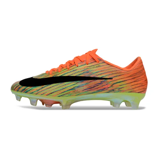 Chuteira Campo Nike Air Zoom Mercurial Superfly 11 Elite FG Laranja e Verde 