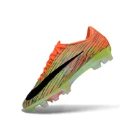Chuteira Campo Nike Air Zoom Mercurial Superfly 11 Elite FG Laranja e Verde - imagem 5