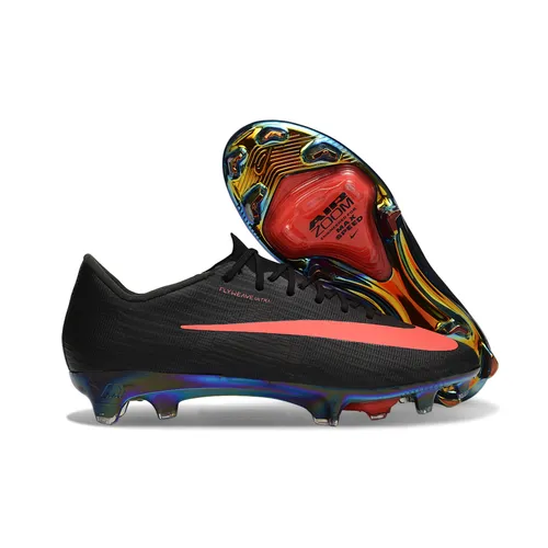 Chuteira Campo Nike Air Zoom Mercurial Superfly 11 Elite FG Preto e Vermelho