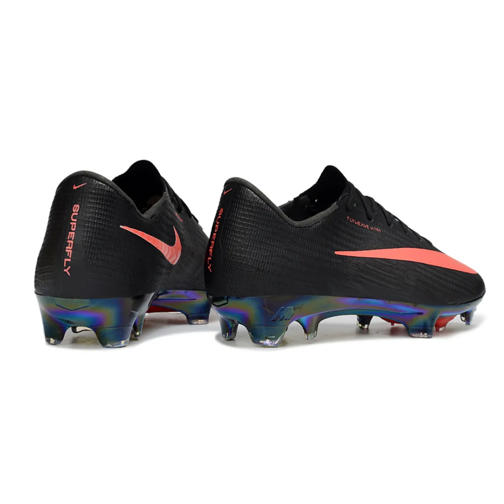Chuteira Campo Nike Air Zoom Mercurial Superfly 11 Elite FG Preto e Vermelho