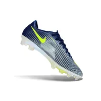 Chuteira Campo Nike Air Zoom Mercurial Superfly 11 Elite FG Azul, Verde e Branco - imagem 6