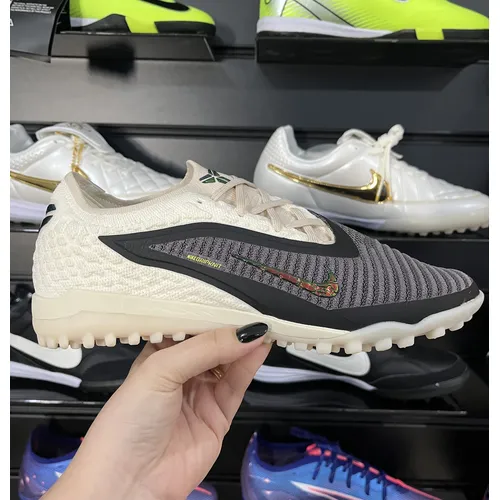 Chuteira Society Nike Phantom GX 6 Elite TF Bege, Preto e Verde "Black Mamba" - Pronta Entrega