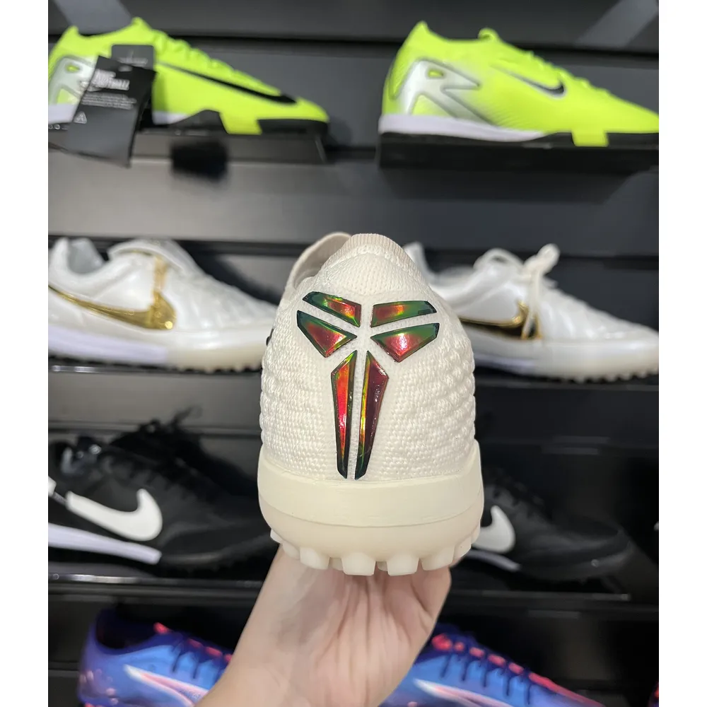 Chuteira Society Nike Phantom GX 6 Elite TF Bege, Preto e Verde 