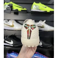 Chuteira Society Nike Phantom GX 6 Elite TF Bege, Preto e Verde 