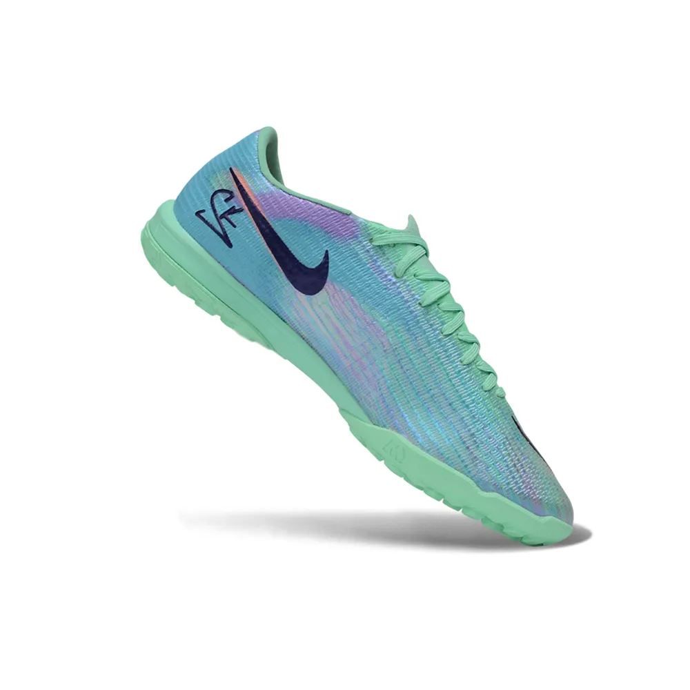 Chuteira Society Nike Air Zoom Mercurial Superfly 11 Elite TF Verde e Azul