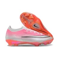 Chuteira Campo Nike Mercurial Vapor 17 Elite FG Branco, Rosa e Prata - imagem 2