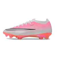 Chuteira Campo Nike Mercurial Vapor 17 Elite FG Branco, Rosa e Prata - imagem 1