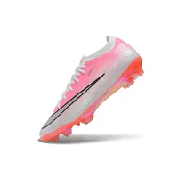 Chuteira Campo Nike Mercurial Vapor 17 Elite FG Branco, Rosa e Prata - imagem 5