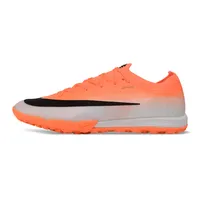 Chuteira Society Nike Mercurial Vapor 17 Elite TF Laranja e Branco - imagem 1