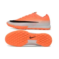 Chuteira Society Nike Mercurial Vapor 17 Elite TF Laranja e Branco - imagem 3