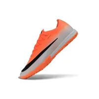 Chuteira Society Nike Mercurial Vapor 17 Elite TF Laranja e Branco - imagem 6