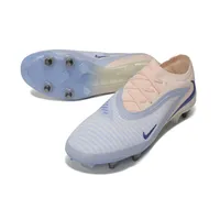 Chuteira Campo Nike Phantom GX 6 Elite Trava Mista Rosa e Azul - Showtime Pack - imagem 6