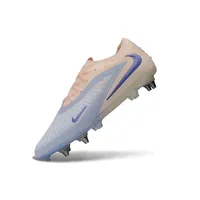 Chuteira Campo Nike Phantom GX 6 Elite Trava Mista Rosa e Azul - Showtime Pack - imagem 3