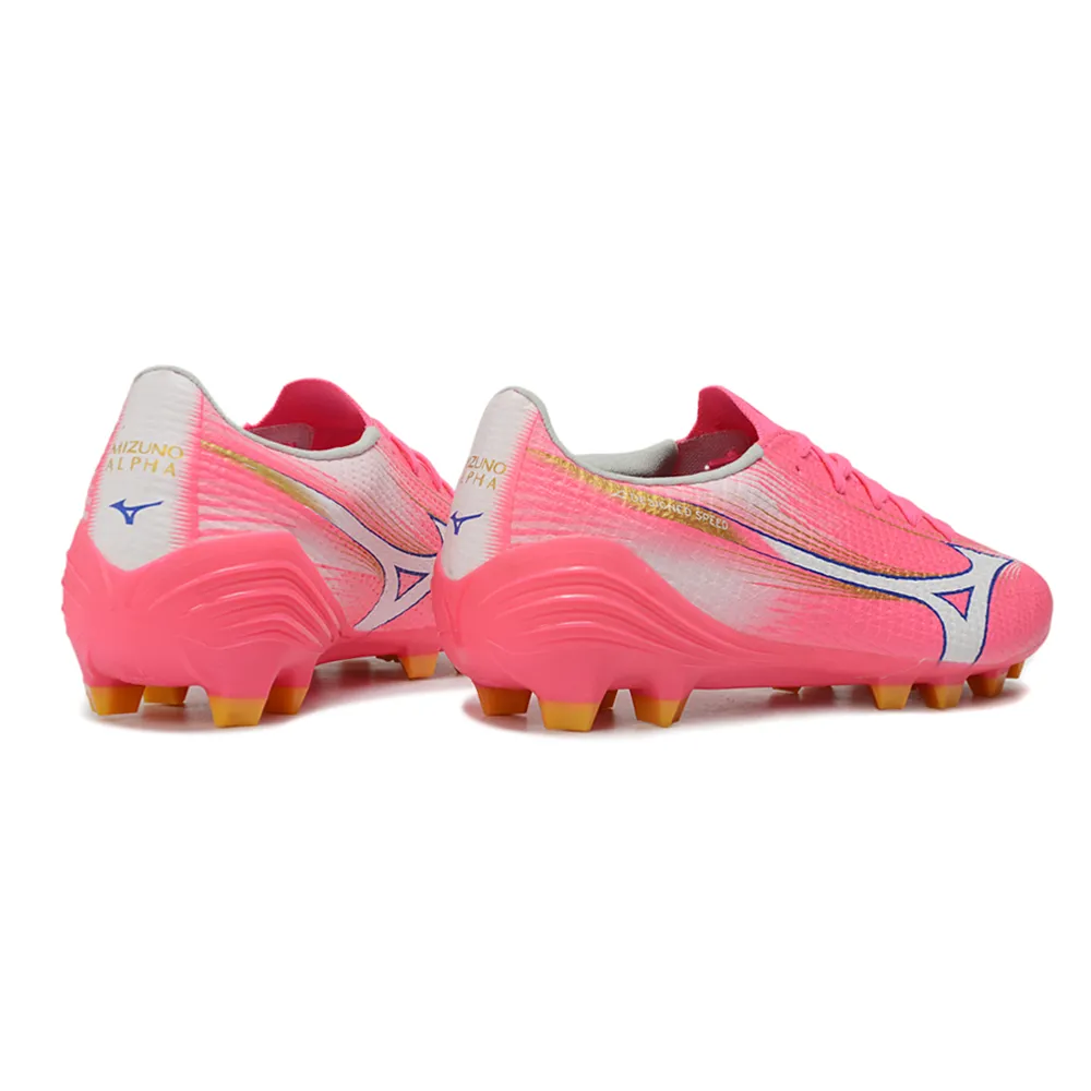 Chuteira Campo Mizuno Alpha III FG Rosa