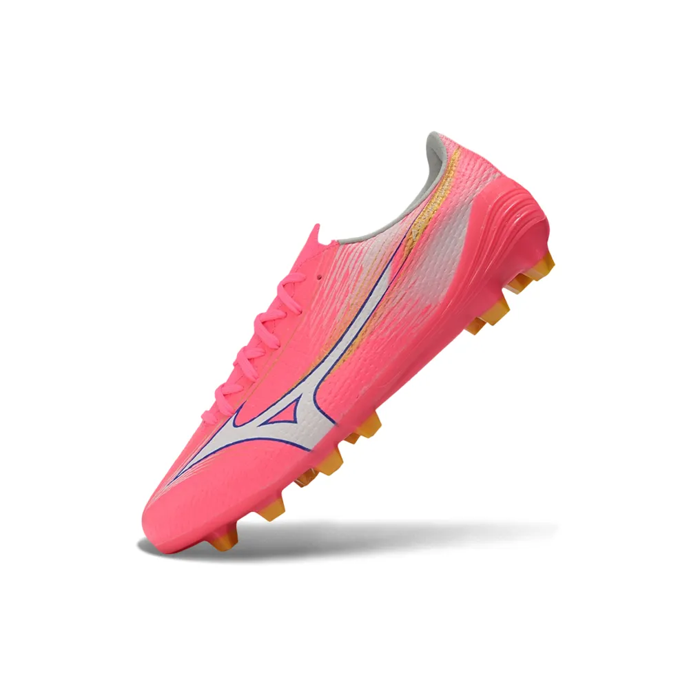 Chuteira Campo Mizuno Alpha III FG Rosa